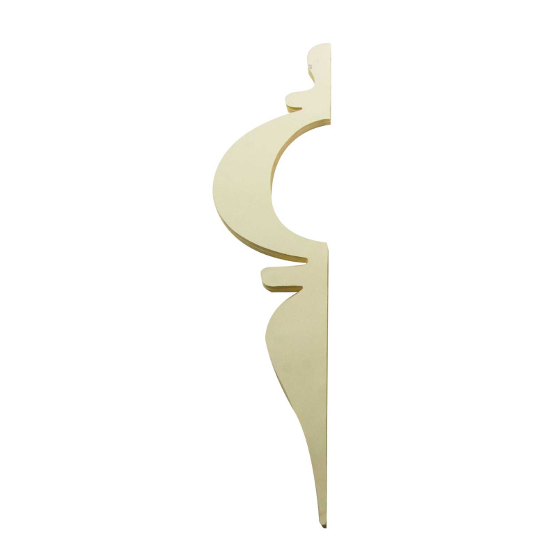 Sfera carta nido d’ape avorio Ø35x80 cm - Decorazione elegante