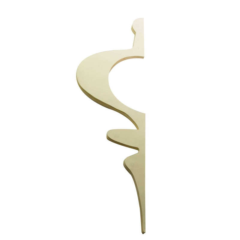 Sfera carta nido d’ape avorio Ø48x100 cm - Decorazione elegante