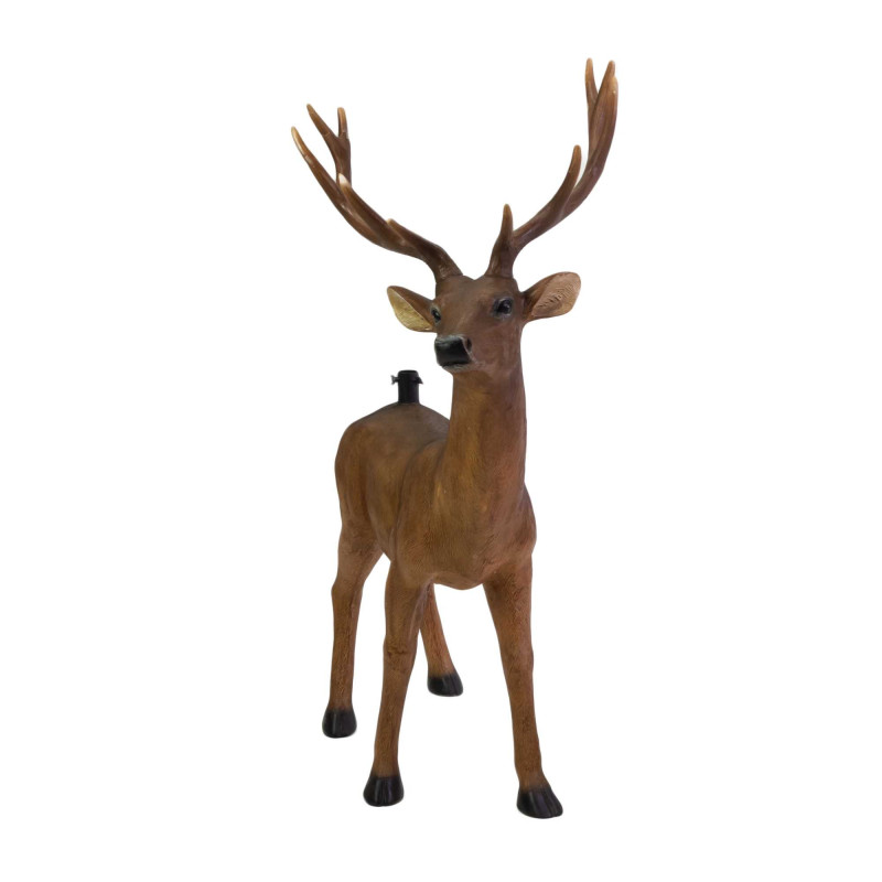 Base albero max h180 resina renna marrone cm 97x49,5h124