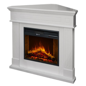 Camino elettrico ad angolo Ford bianco 110x63x102h elegante