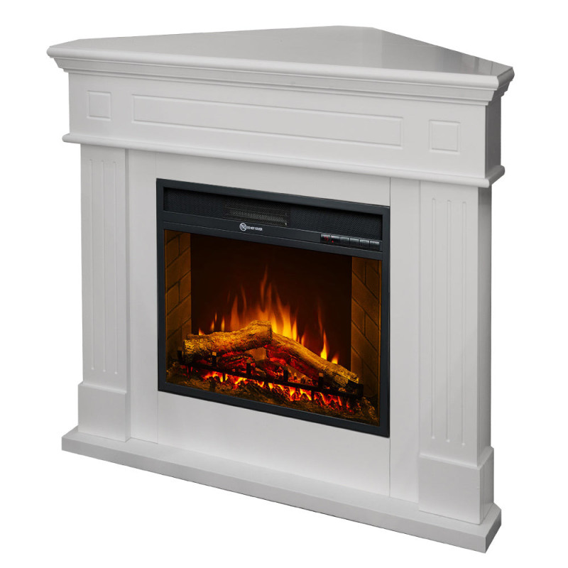 Camino elettrico ad angolo Ford bianco 110x63x102h elegante