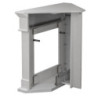 Camino elettrico ad angolo Ford bianco 110x63x102h elegante