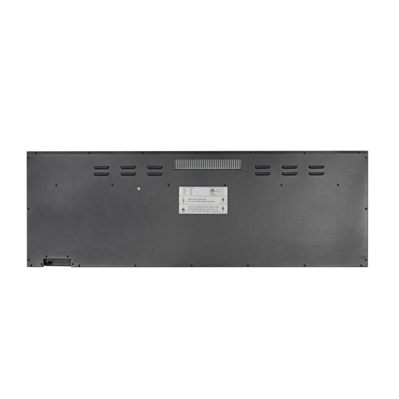 Camino elettrico da parete Boston130 a incasso 3 lati moderno