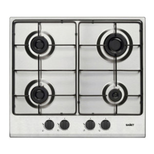 Piano cottura Samet Circe2 a gas 4 fuochi inox da incasso
