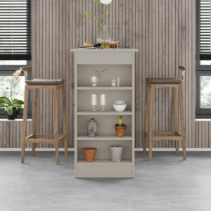 Zoom Penisola da cucina tavolo alto Swallow con piano e struttura cashmere