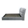 Letto Matrimoniale Sofaback Contenitore Tessuto Light Grey