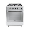 Cucina a gas Stromboli 60x60 cm forno gas grill elettrico inox
