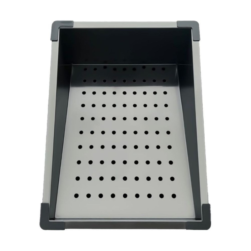 Lavello Incasso SA3541 1 Vasca 75x45 cm Acciaio Nero PVD