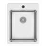 Lavello da incasso SA349 una vasca 39x50,5 cm inox