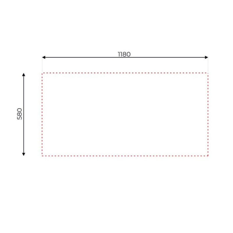 Lavello da appoggio SA46 due vasche con gocciolatoio inox 120x60