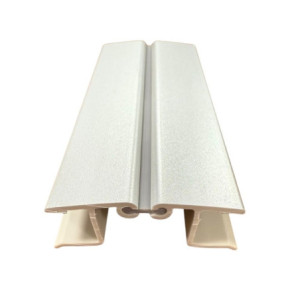 Profilo angolare PVC PBDA-10 alluminio per cucina 10 cm