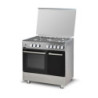 Samet Ermete Maxi cucina a gas inox con forno e grill A