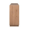 Credenza Phoenix 3 Ante 3 Cassetti Rovere e Bianco - Design Moderno