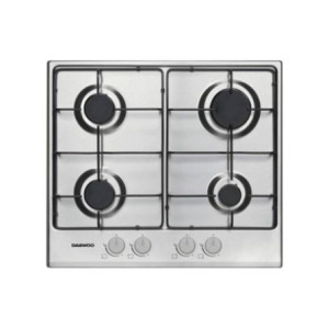Piano cottura Daewoo 4 fuochi inox a gas pratico e sicuro