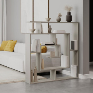 Libreria Labirent cashmere moderna e versatile per il soggiorno