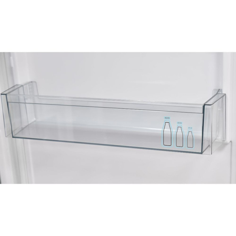 Frigorifero combinato Sharp 230L no frost glass nero Classe D