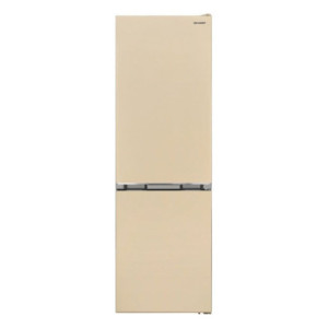 Frigorifero combinato Sharp 331L no frost beige Classe E