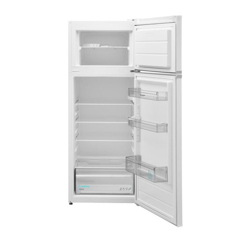Frigorifero Sharp doppia porta 213 lt bianco classe E statico
