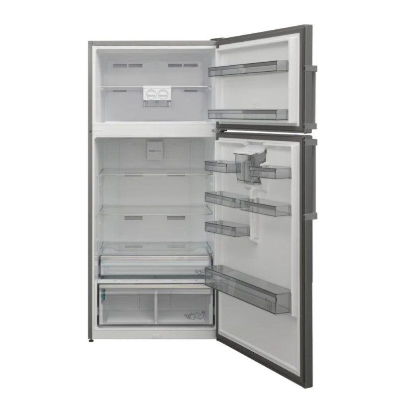 Frigorifero Sharp doppia porta 587 lt inox No Frost dispenser