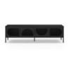Porta TV Tayra metallo 4 ante 180 cm colore nero moderno