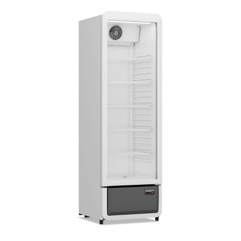 Frigo vetrina bibite ventilata Nora 280 bianco 54x56x172,5 cm D