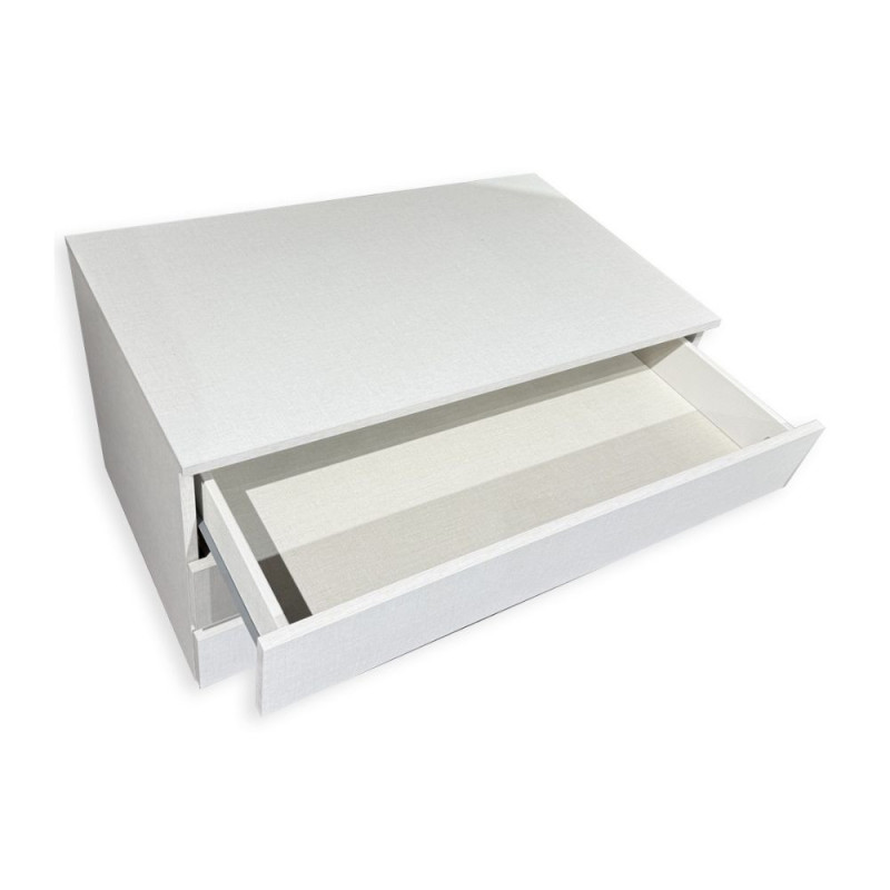 Cassettiera interna 3 cassetti bianca 87,3x51x48,5 cm cucina