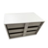 Cassettiera interna 3 cassetti bianca 87,3x51x48,5 cm cucina