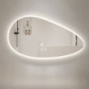 Specchio Smart ovale LED anti-appannamento 60x90 cm