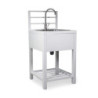 Cucina Outdoor Weston Bianco Angolare 4 Moduli | Levante Shop