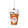 Set 6 Addobbi Albero Plastica Caffè 6xH12 cm Decorazioni Natale
