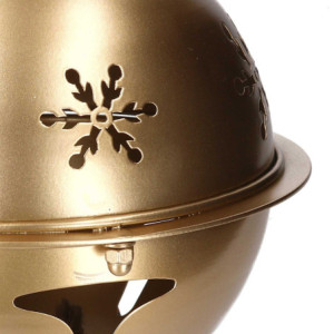 Zoom Campanello metallo oro cm ø23h27