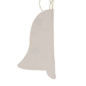 Zoom Set di 6 Campane carta a nido d'ape avorio cm ø16h13,5