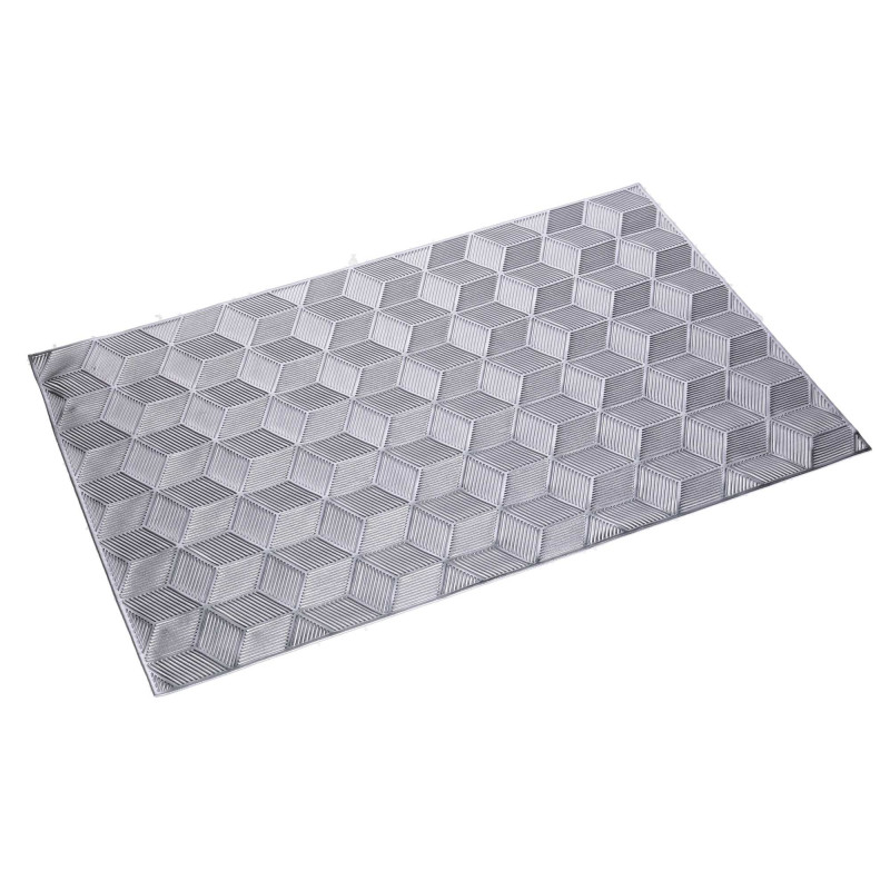 Set 12 tovagliette plastica rettangolari colori assortiti 30x45 cm