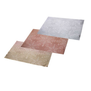Set 12 tovagliette plastica rettangolari colori assortiti 30x45 cm