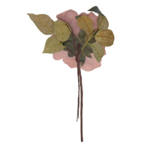 Zoom Set di 3 Fiori tessuto rosa cm ø17h11