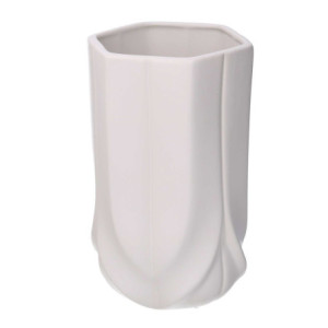 Zoom Vaso ceramica bianco cm ø13h22