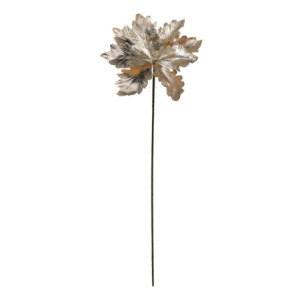 Set 8 Fiori Tessuto Champagne 24x50 cm Decorazione Casa