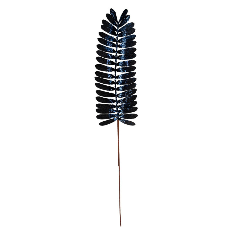 Set 3 Rami Blu Petrolio 106 cm Decorazioni Floreali Casa
