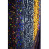 Luce Filo 500 LED Multicolor 28 m con Controller Natale Casa
