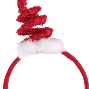 Zoom Set di 6 Cerchietti tessuto cappello rosso cm 12x3x24