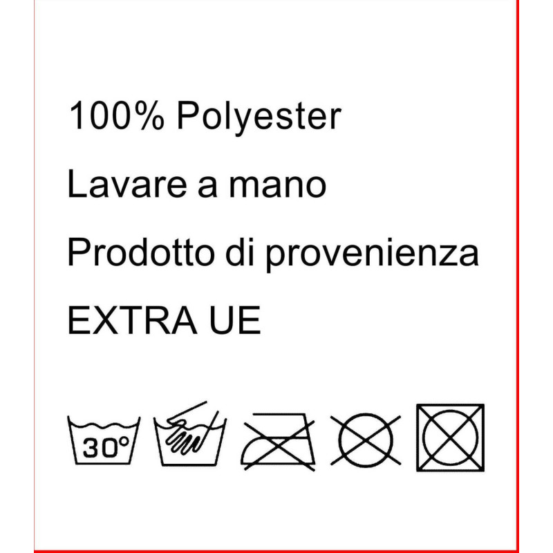 Set 4 tovagliette tessuto stile 2 rettangolari 30x46 cm tavola
