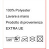 Set 4 tovagliette tessuto stile 2 rettangolari 30x46 cm tavola