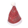 Set 2 Fermaporta Tessuto Cappello Rosso 17x13x23 cm Decorazione