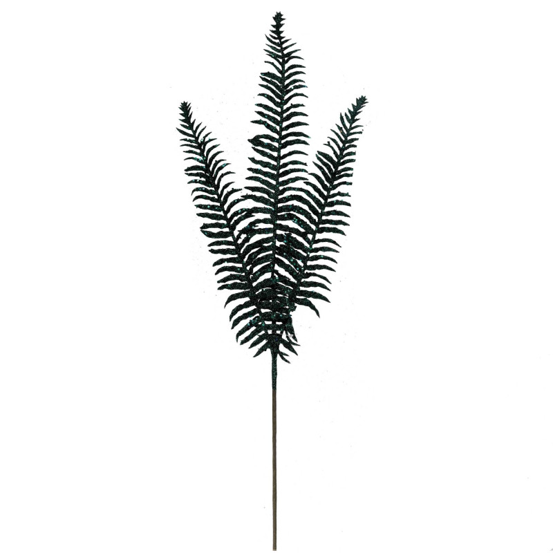 Set di 6 Rami Plastica Verde 86 cm Decorazione Natale