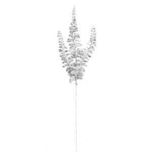 Set di 24 Rami Plastica Argento 45 cm Decorazione Casa e Feste