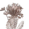Set di 24 Rami Plastica Fiori Champagne 35 cm Decorazione Casa