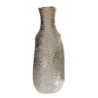 Set 2 vasi ceramica oro tondi Ø14xH18,2 cm giardino casa