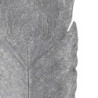 Set 2 Centrotavola Resina Piuma Argento 38x13 – Eleganza Tavola