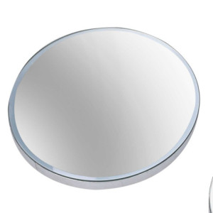 Centrotavola Specchio Argento Ø20,5 – Eleganza e Riflessi Moderni