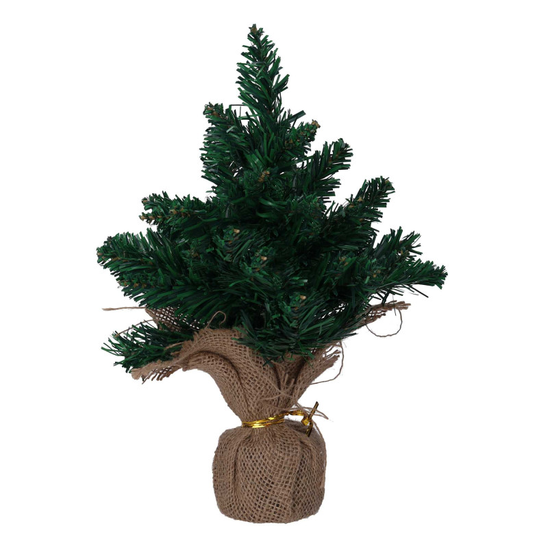 Set 4 Alberi Verde H30 cm Decorazioni Natalizie